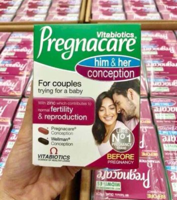 Pregnacare trước bầu him & her conception chính hãng tại Xuti.vn